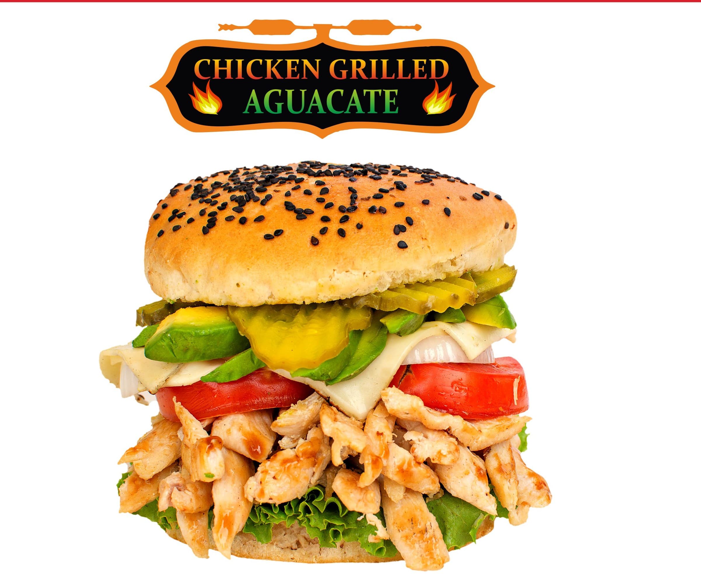 Hamburguesa Chicken Grill Aguacate