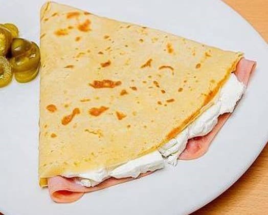 Crepa de Philadelphia con Jamón