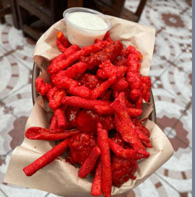 Boneless Chetos Flaming-Hot