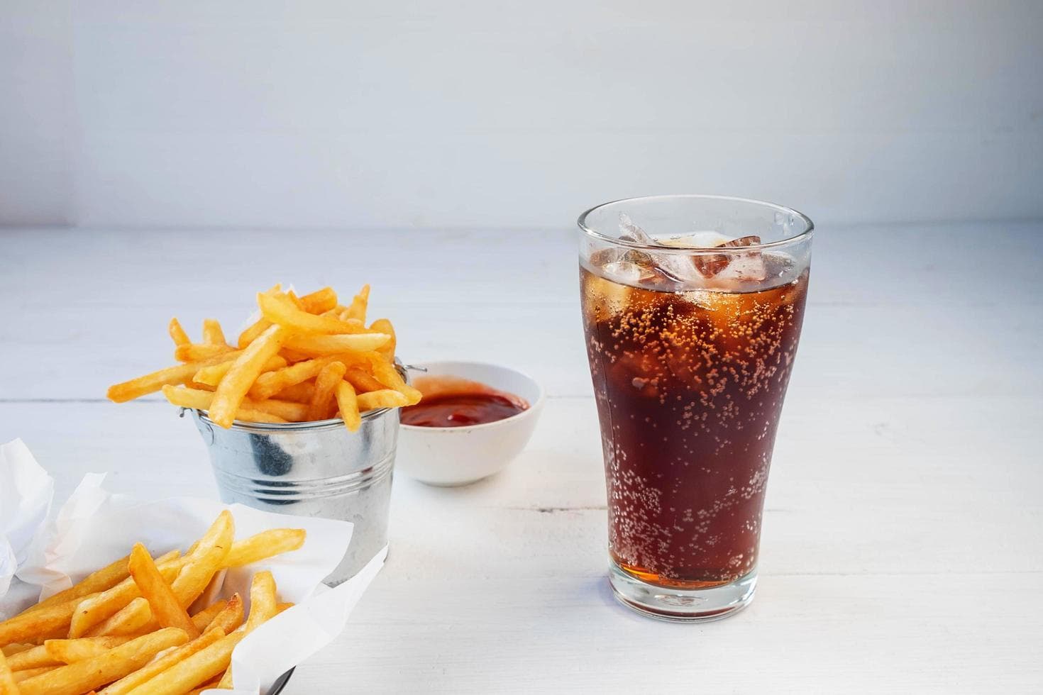 Papas a la Francesa + Bebida de 400 ml