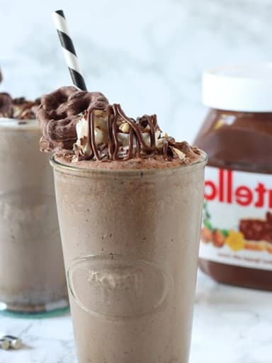 Malteada Nutella