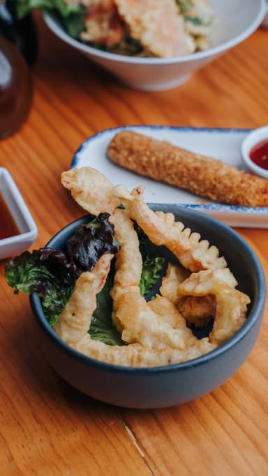Camarones Tempura