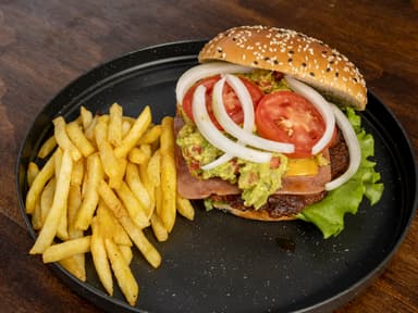 Hamburguesa con Guacamole
