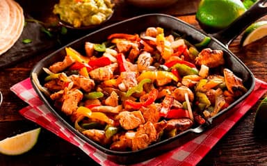 Fajitas de Pollo