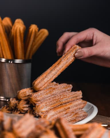 Churros 25 uds más Dips