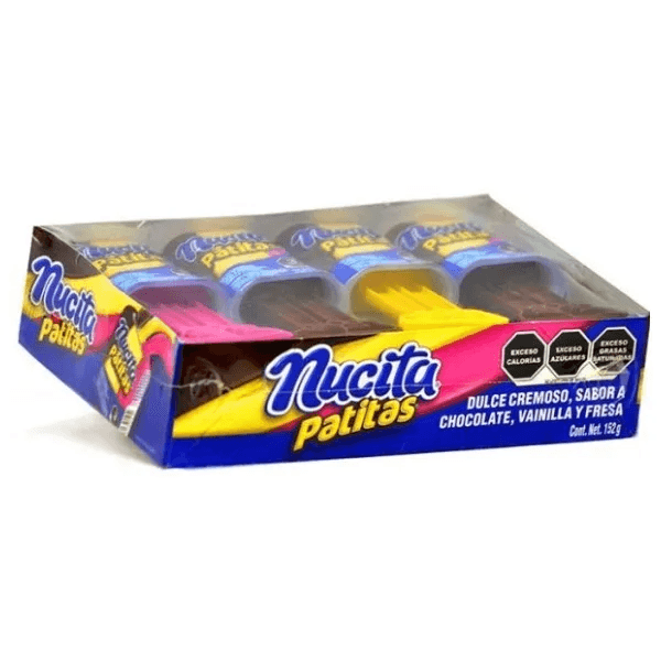 Nucita Nutresa patitas 8 piezas de 19 g