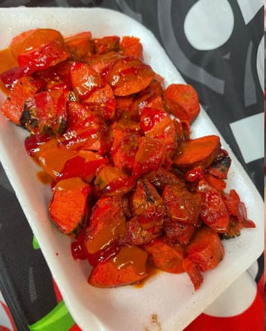 Salchichas Asadas Regias