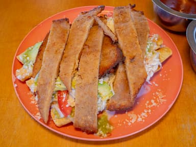 Flautas de Carne/Milanesa