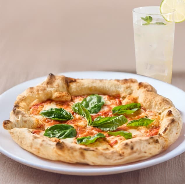 Combo Pizza Margarita personal + Limonada