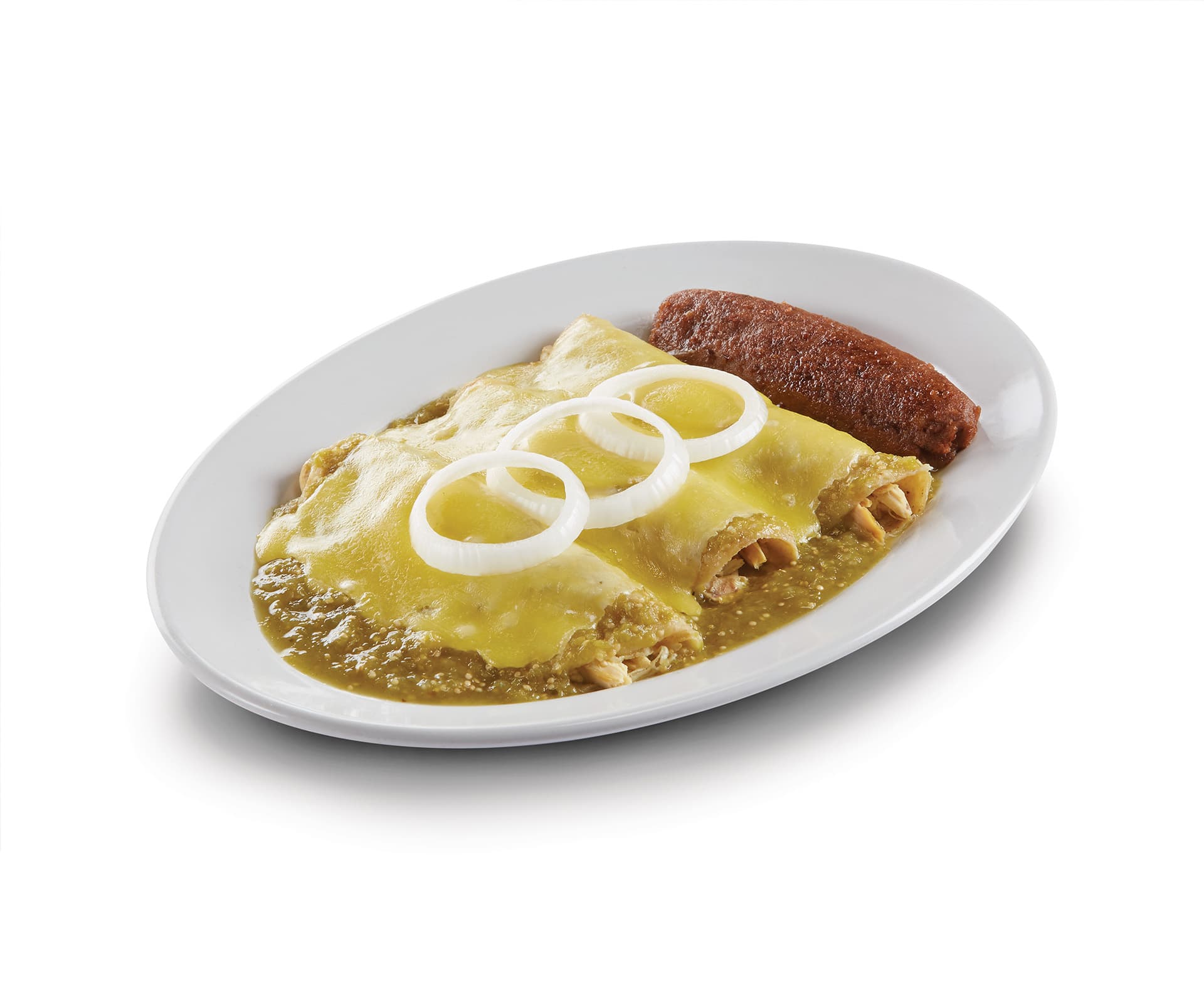 Enchiladas Verdes Gratinadas 3 Piezas