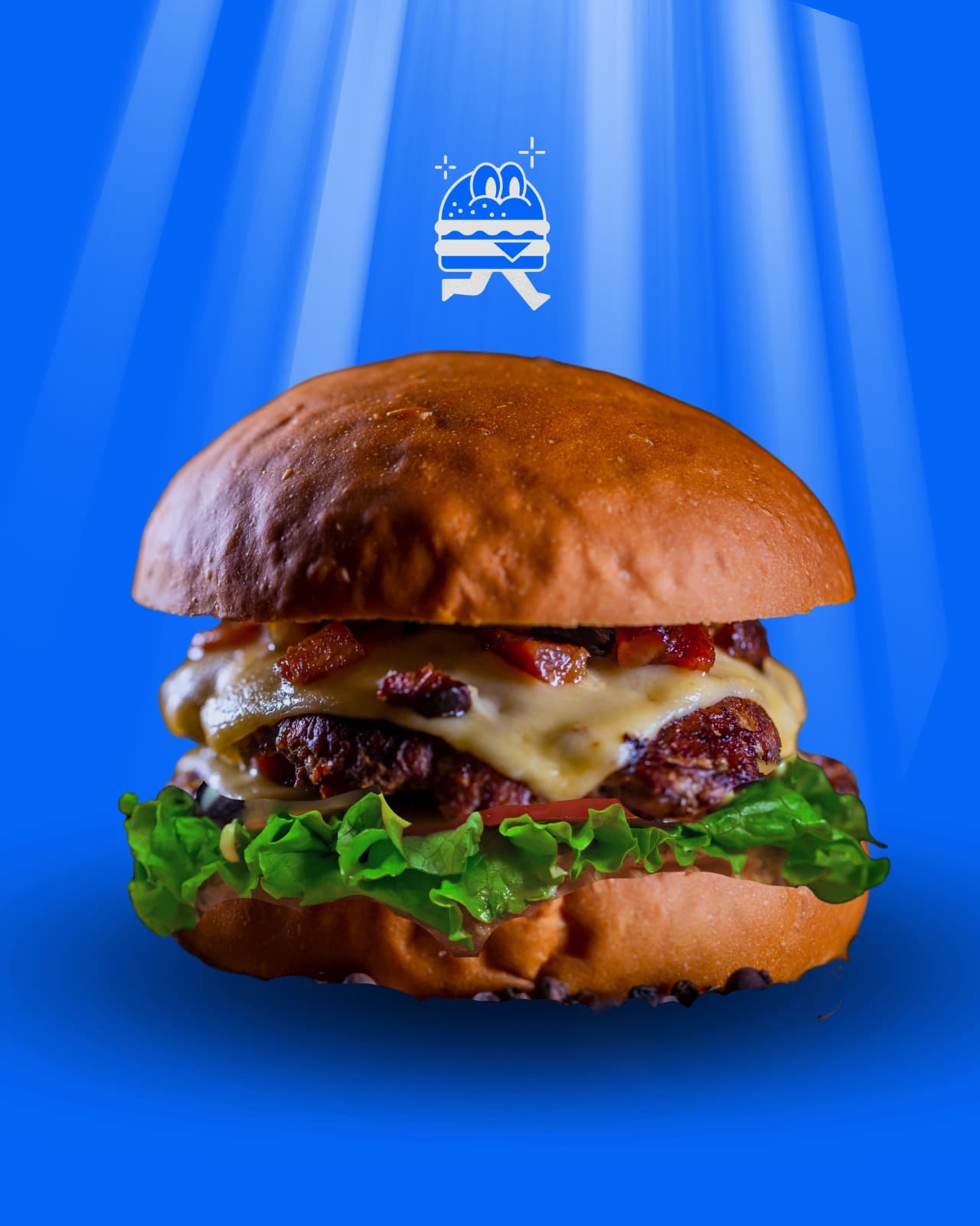 Hamburguesa Bacon Blue Cheese