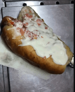 Combo hamburguesa hawaiana + hotdog sencillo