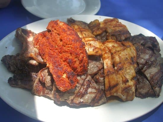 Carne Asada Bistec y Chorizo