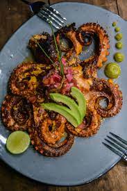 Pulpo Zarandeado