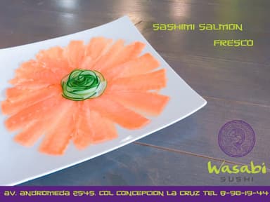 Sashimi de Salmón Fresco