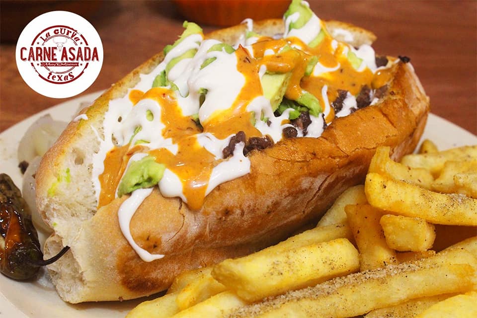 Torta de Carne Asada.