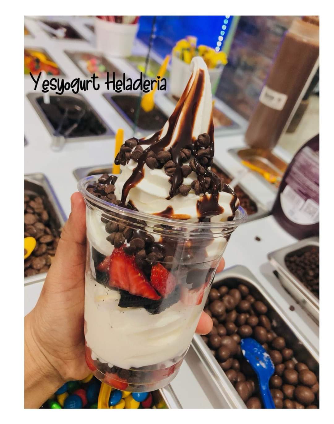 Nieve de Yogurt Jumbo 16 oz