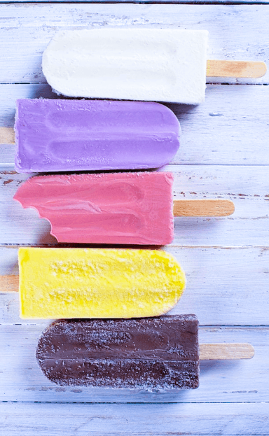 Paletas de Crema