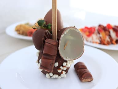 Manzana de 2 Chocolates