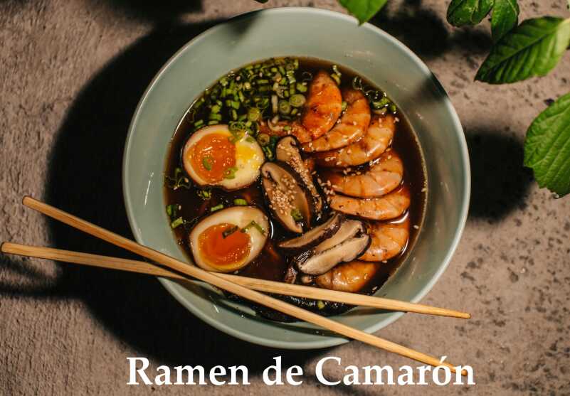 Ramen de Camarón