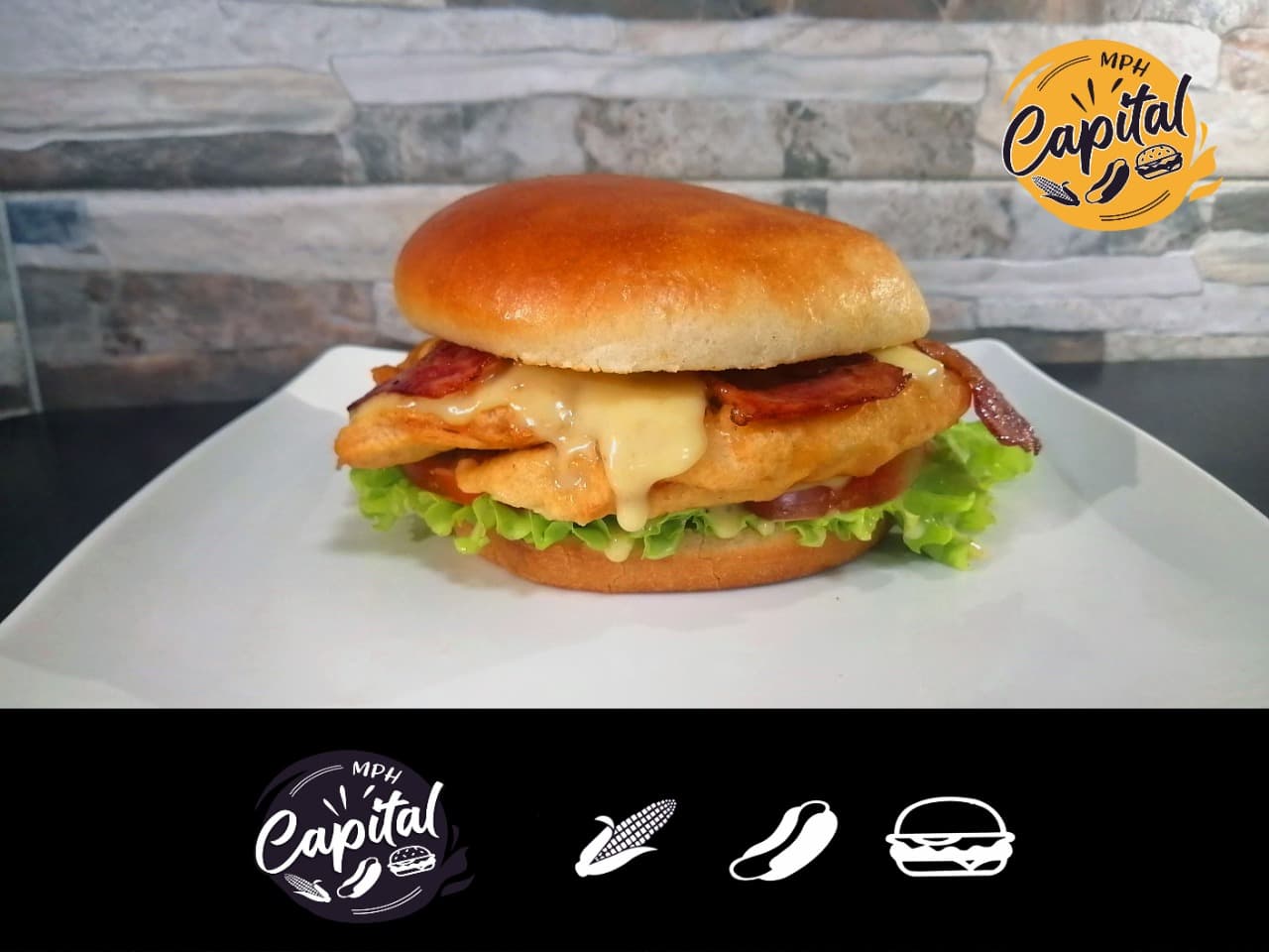 Fried Chicken Burger