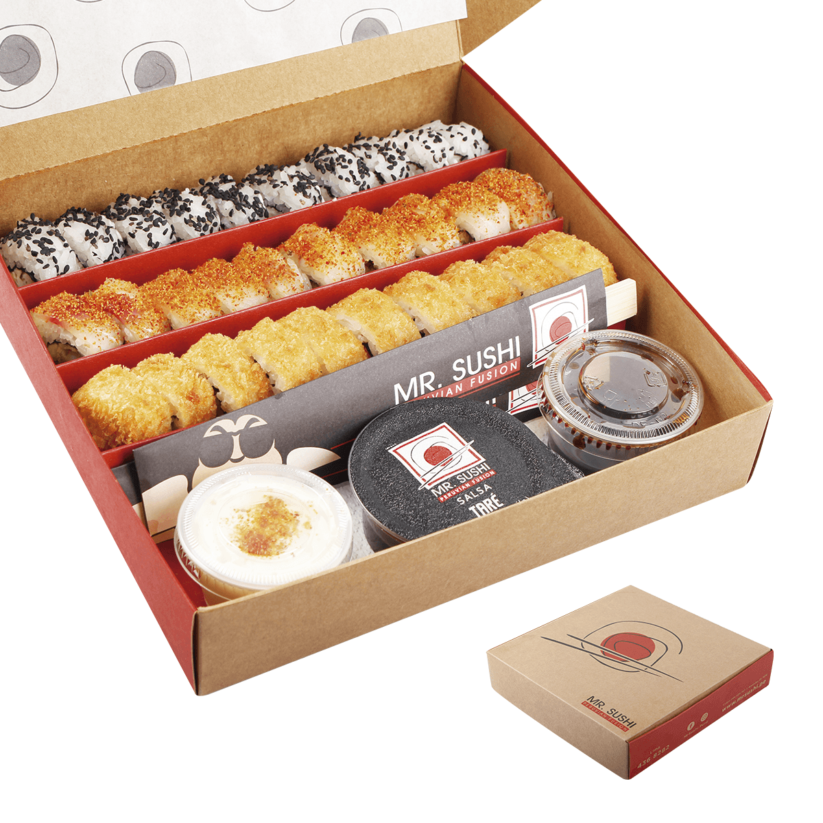 Super Maki Box 30 uds
