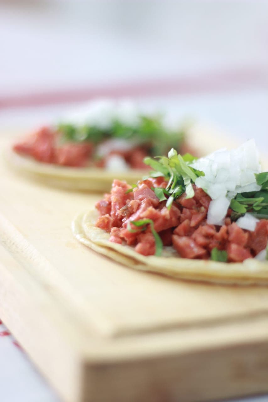 Taco de Chorizo