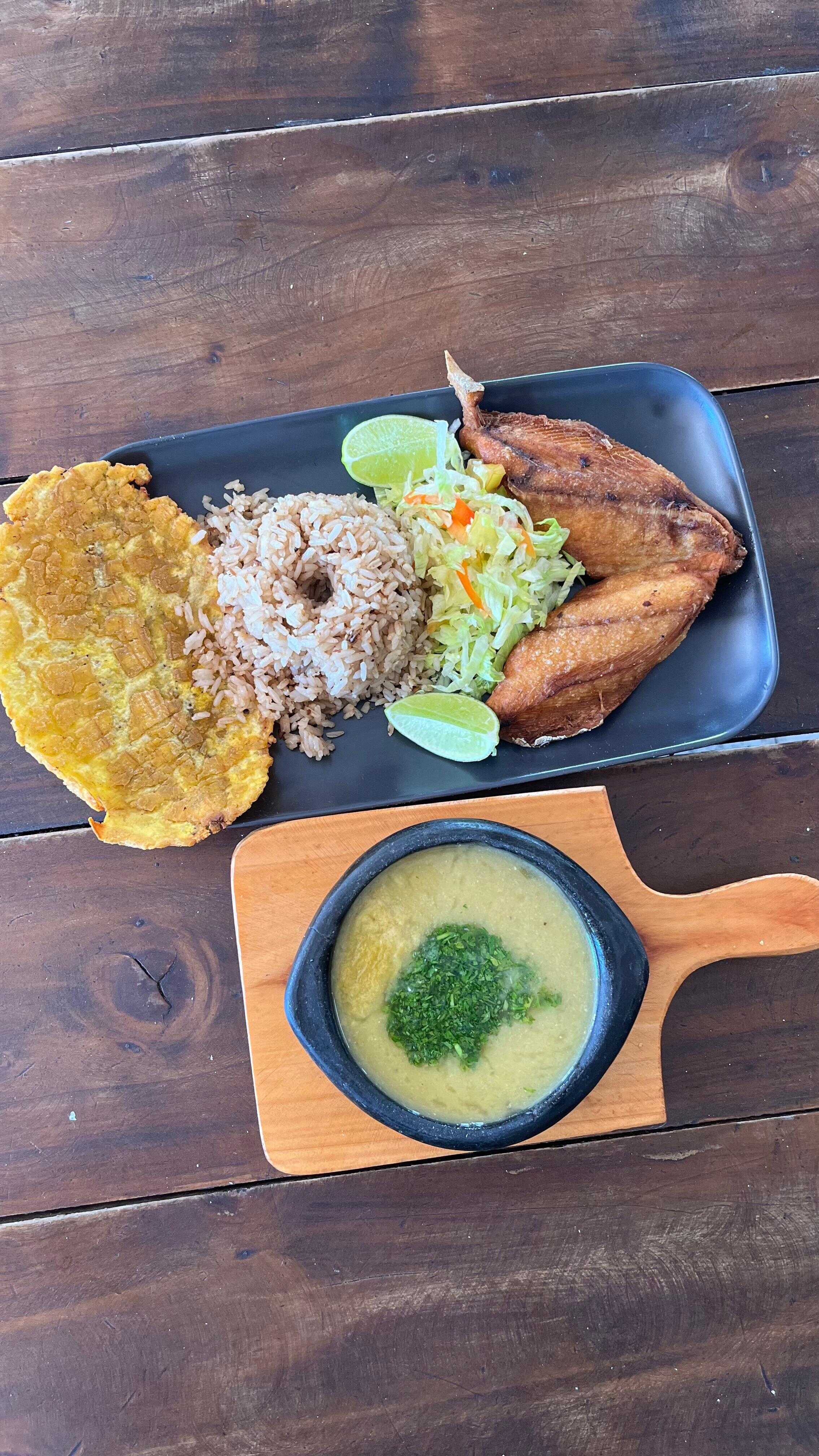 Sancocho de Pescado (frito, sudado o chuleta)