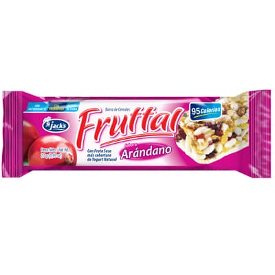 Barra Cereal Fruttal Arándano Jacks 27 g