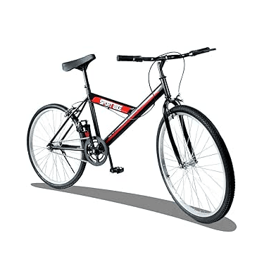 Bicicleta Sportbike Rodada 24 Color Negro