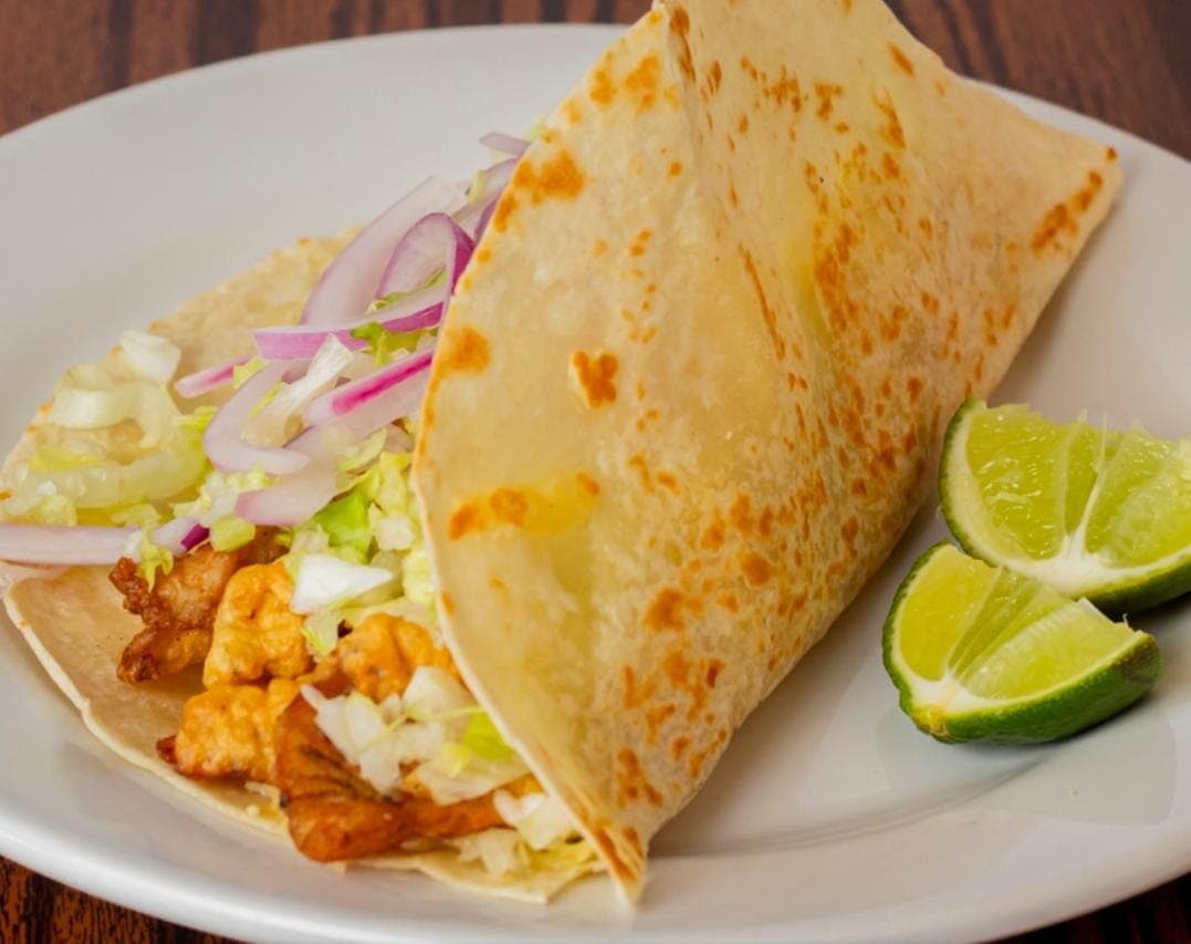 Quesadilla Gobernador en Harina