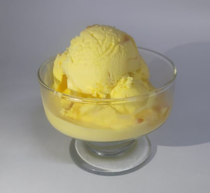 Porción de helado