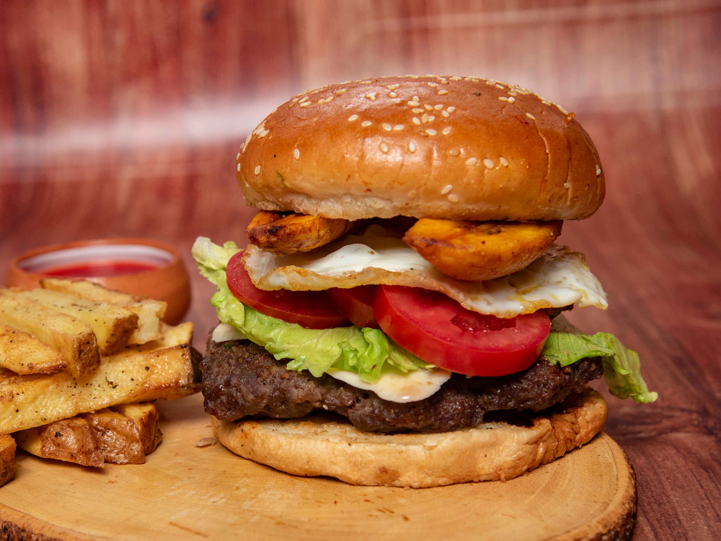 Hamburguesa a lo Pobre