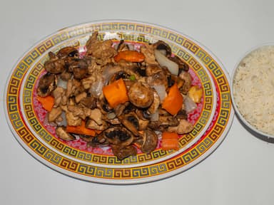Pollo con Champiñon
