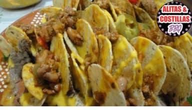 Nachos con carne