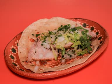 Quesadilla de harina de pierna