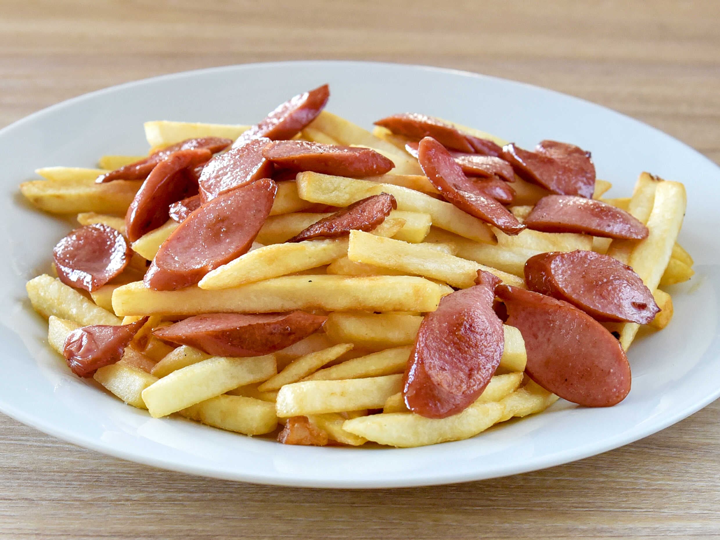 Salchipapas Grandes