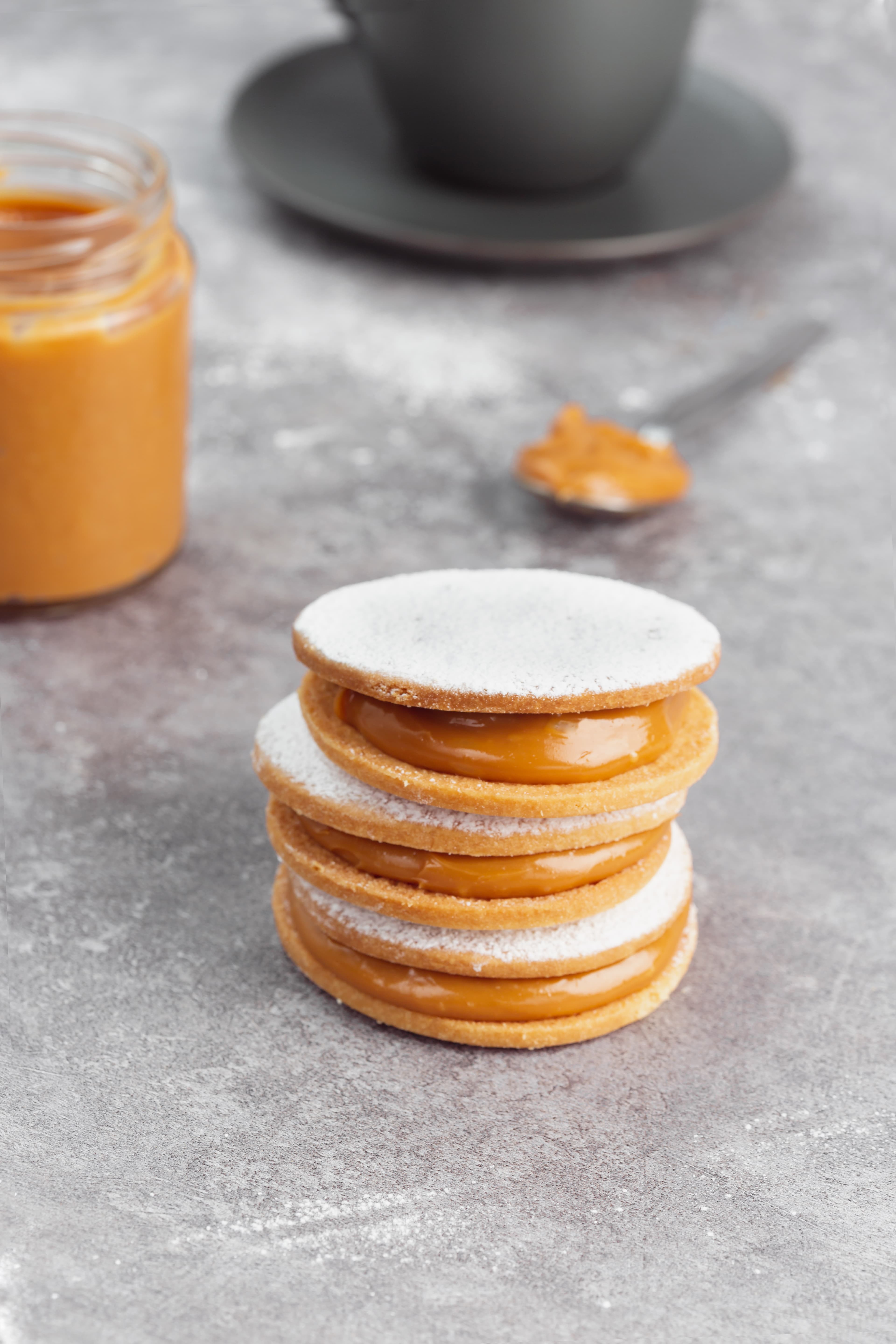 Alfajor con Manjar de Olla