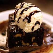 Brownie con Helado