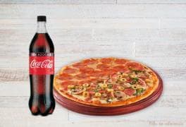 Pizza Mediana + Gaseosa 1.5 L