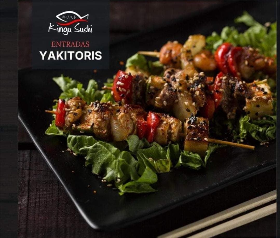 Yakitori de Camarón