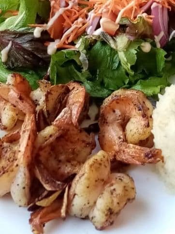 Camarones a la Plancha