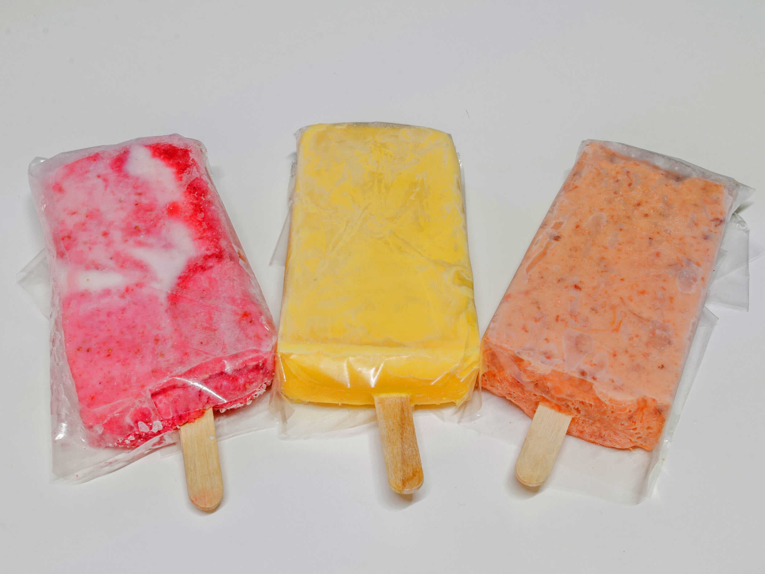 Paletas de leche