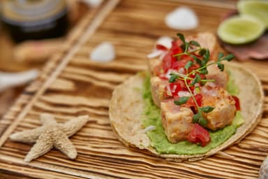 Taco de Carnitas de Atún