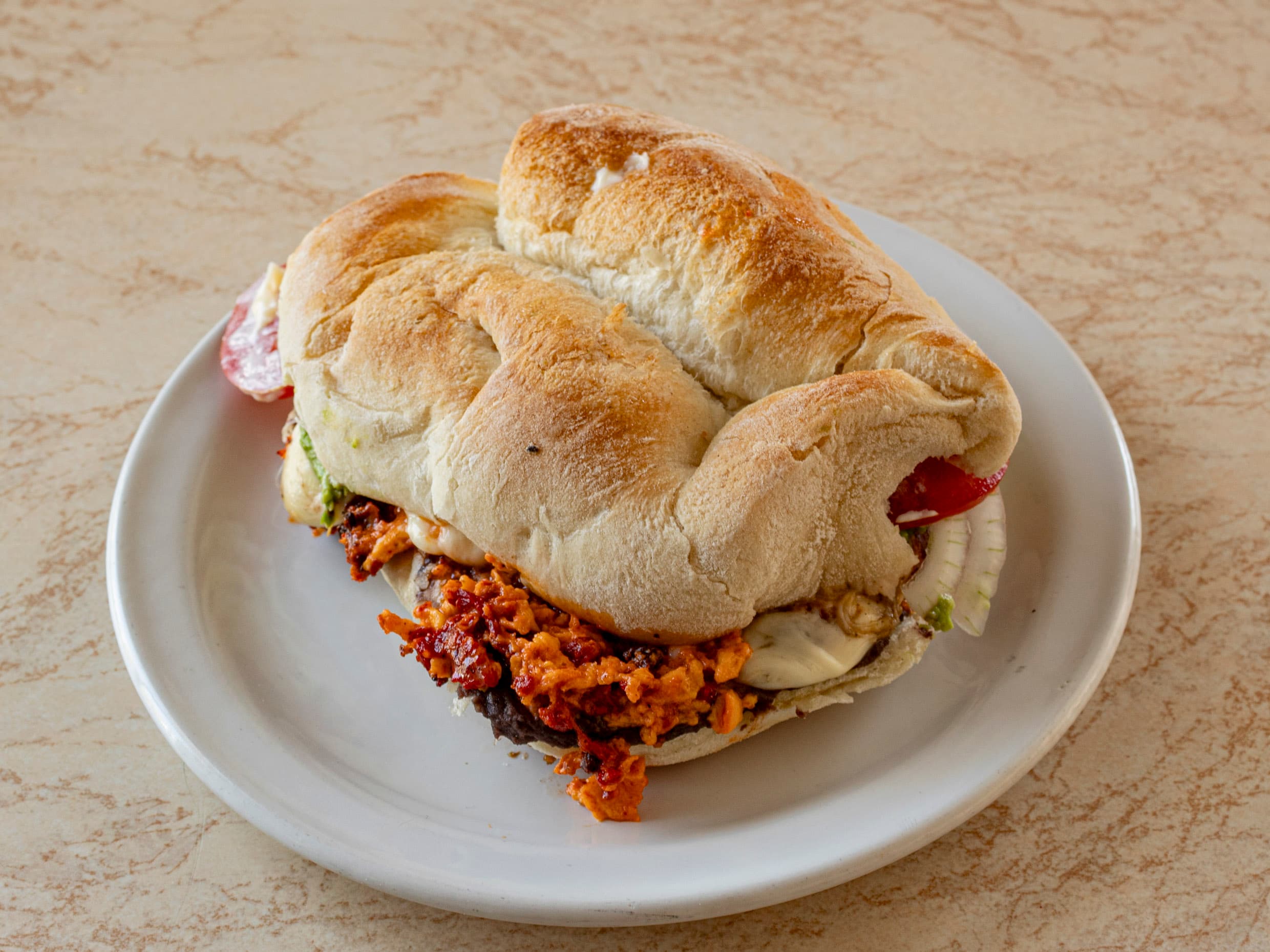 Torta de Huevos con Chorizo