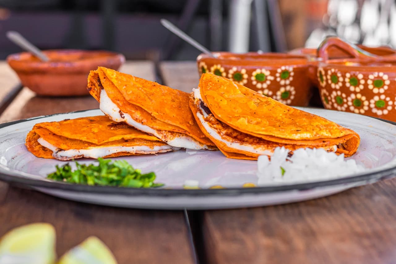 Taco Con Queso