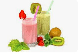 Jugo Natural en Leche