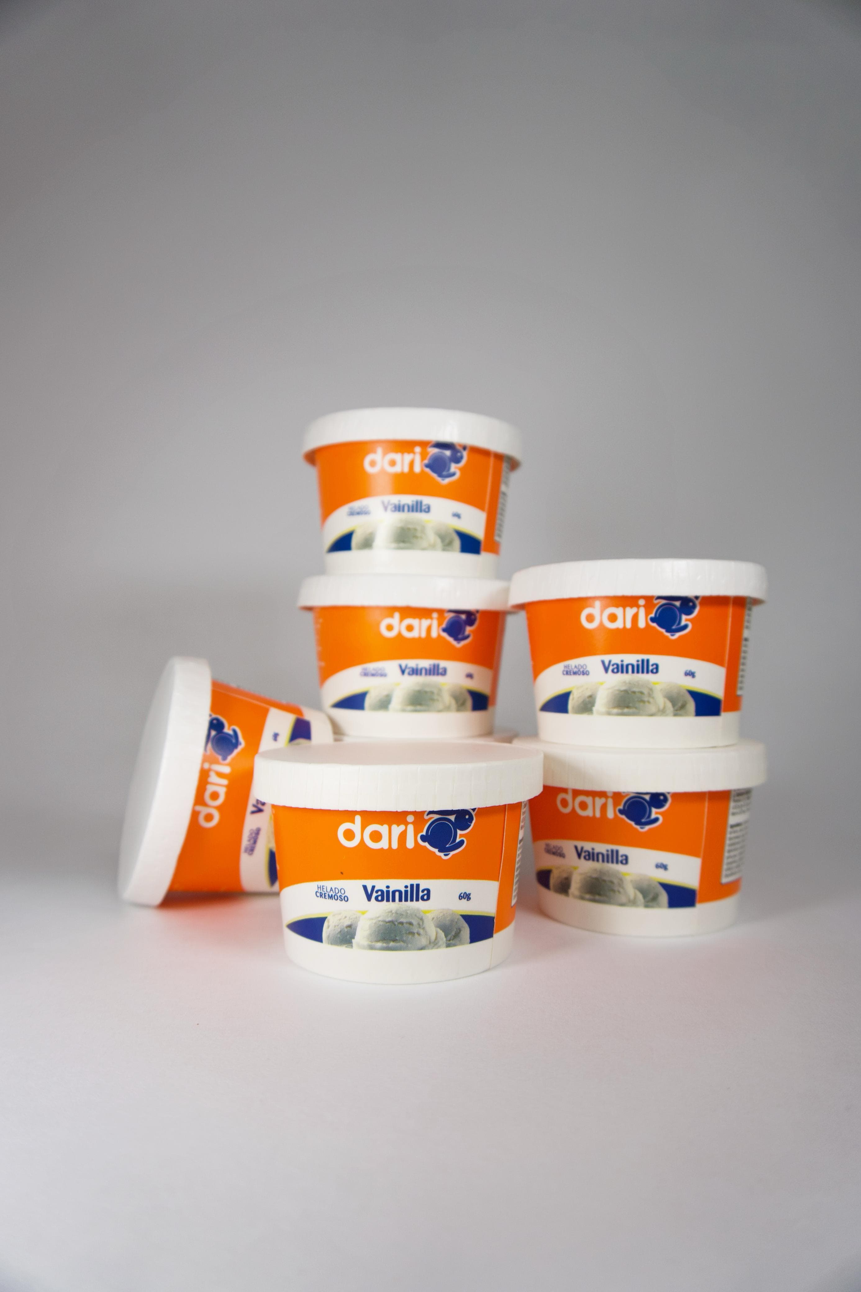 Six pack Helado duro en vaso 60gr
