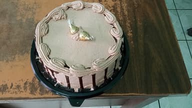Pastel Redondo de Chocolate