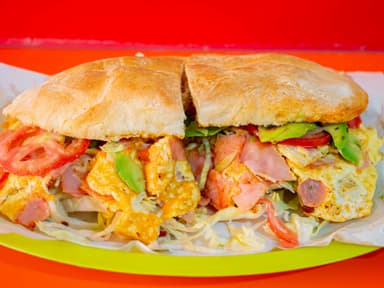 TORTA DE JAMÓN CON HUEVO